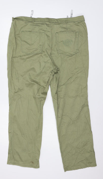 Cadeo Womens Green   Trousers  Size 40 in L27 in