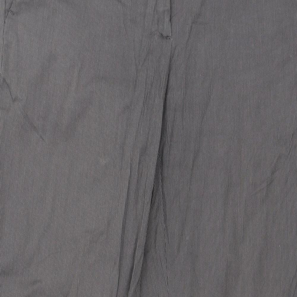 Womens UK Size 8 H&M Regular Fit  Grey Trousers