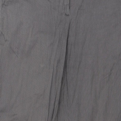 Womens UK Size 8 H&M Regular Fit  Grey Trousers