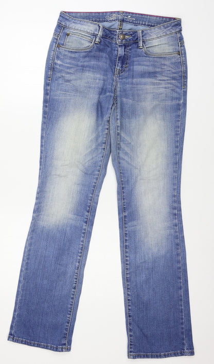 Womens UK Size 28 in TOM TAILOR Regular Fit  Blue Trousers
