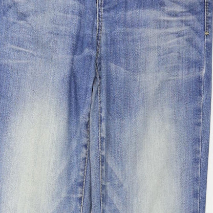 Womens UK Size 28 in TOM TAILOR Regular Fit  Blue Trousers
