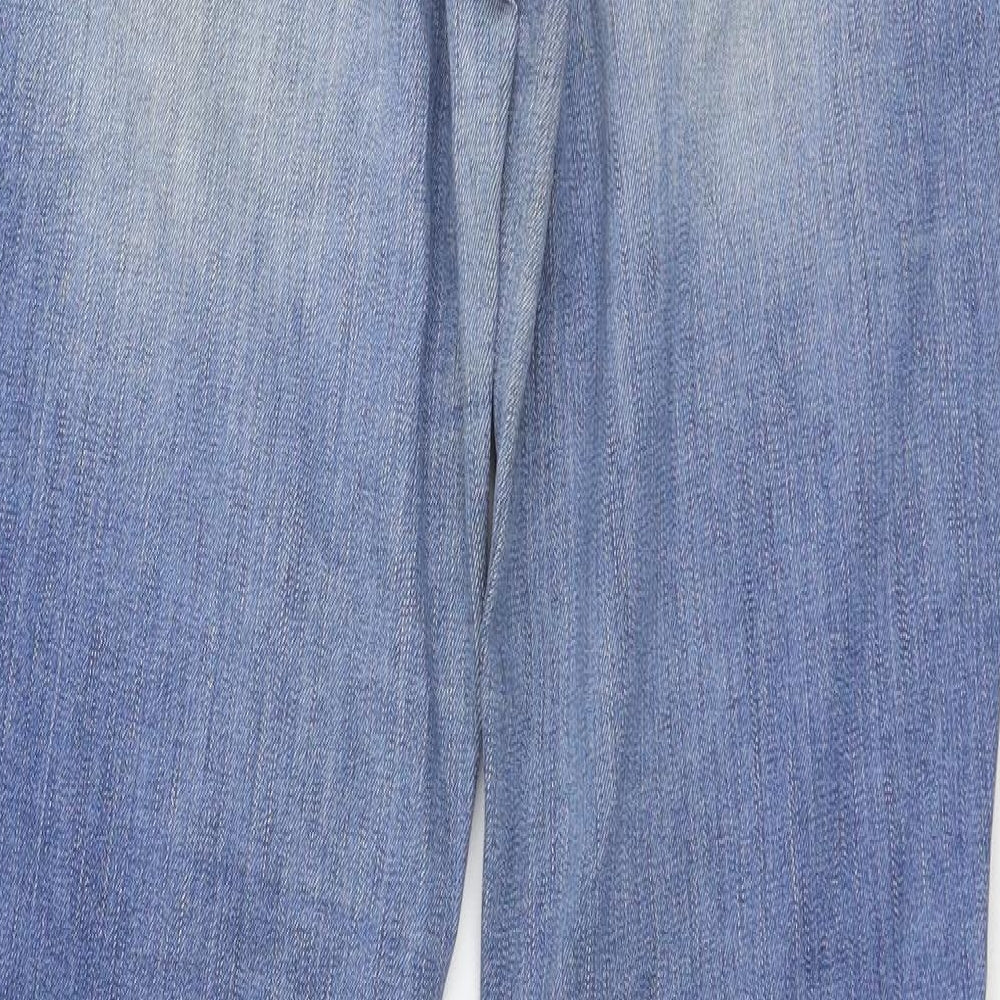 Womens UK Size 28 in TOM TAILOR Regular Fit  Blue Trousers
