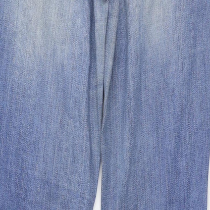 Womens UK Size 28 in TOM TAILOR Regular Fit  Blue Trousers