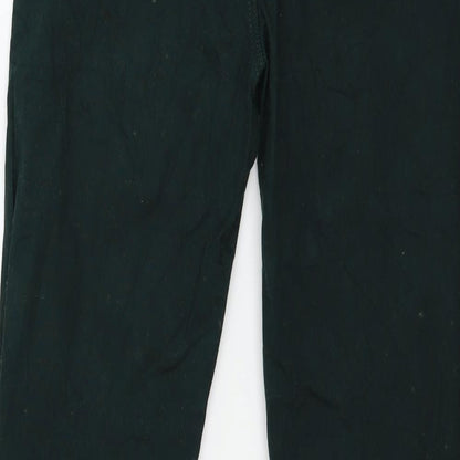 Sun Bird Womens Green  Denim Straight Jeans Size 32 in L29 in
