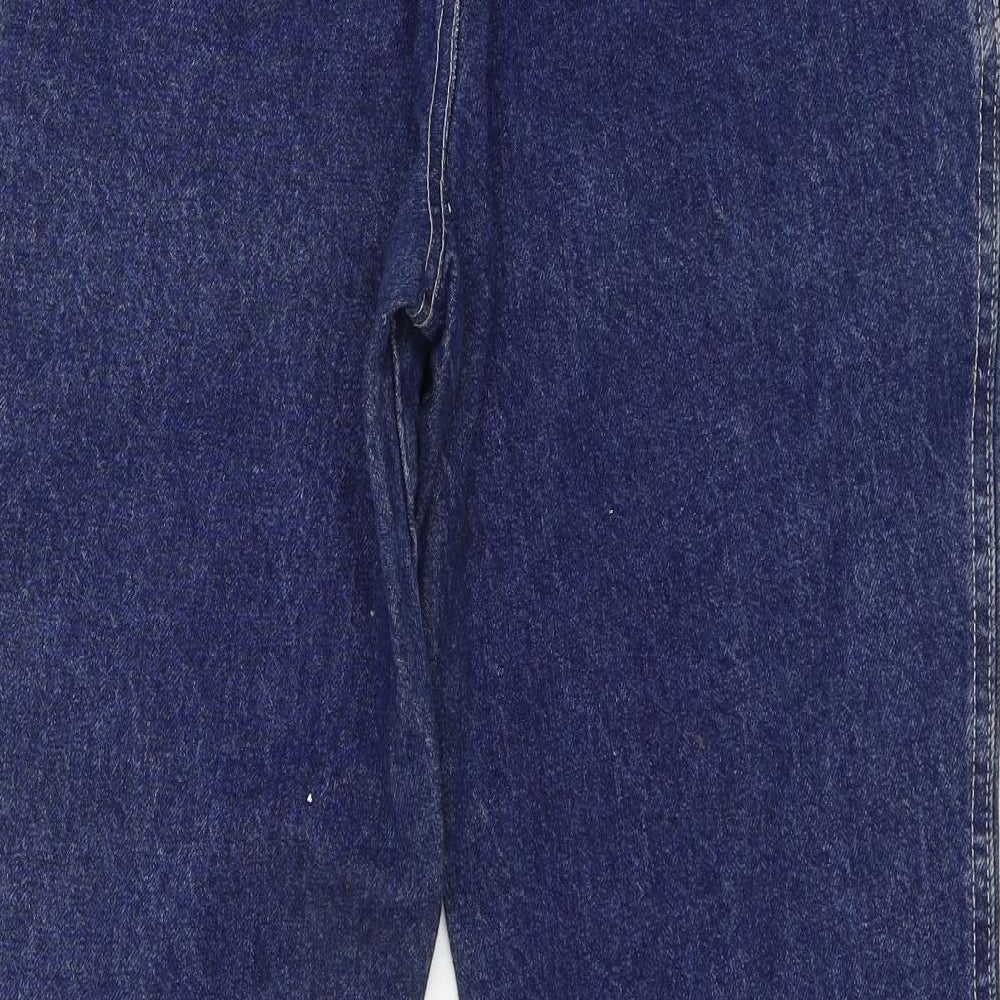 Clark Womens Blue  Denim Tapered Jeans Size 28 in L27 in