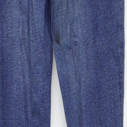 157 Womens Blue  Denim Skinny Jeans Size 24 in L29 in