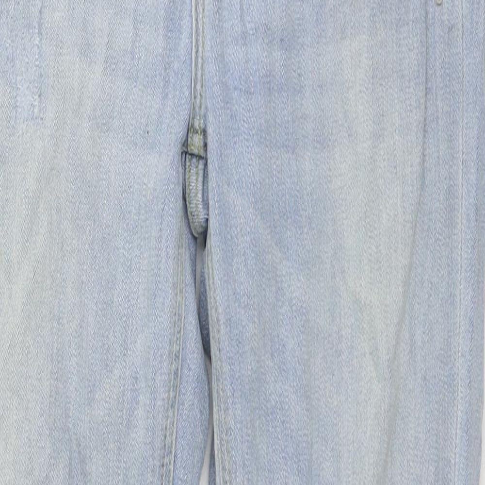 Zara Womens Blue  Denim Skinny Jeans Size 6 L26 in