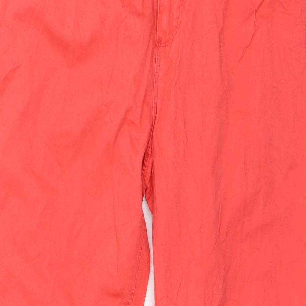 Womens UK Size 14 Stooker Regular Fit Straight Pink Jeans
