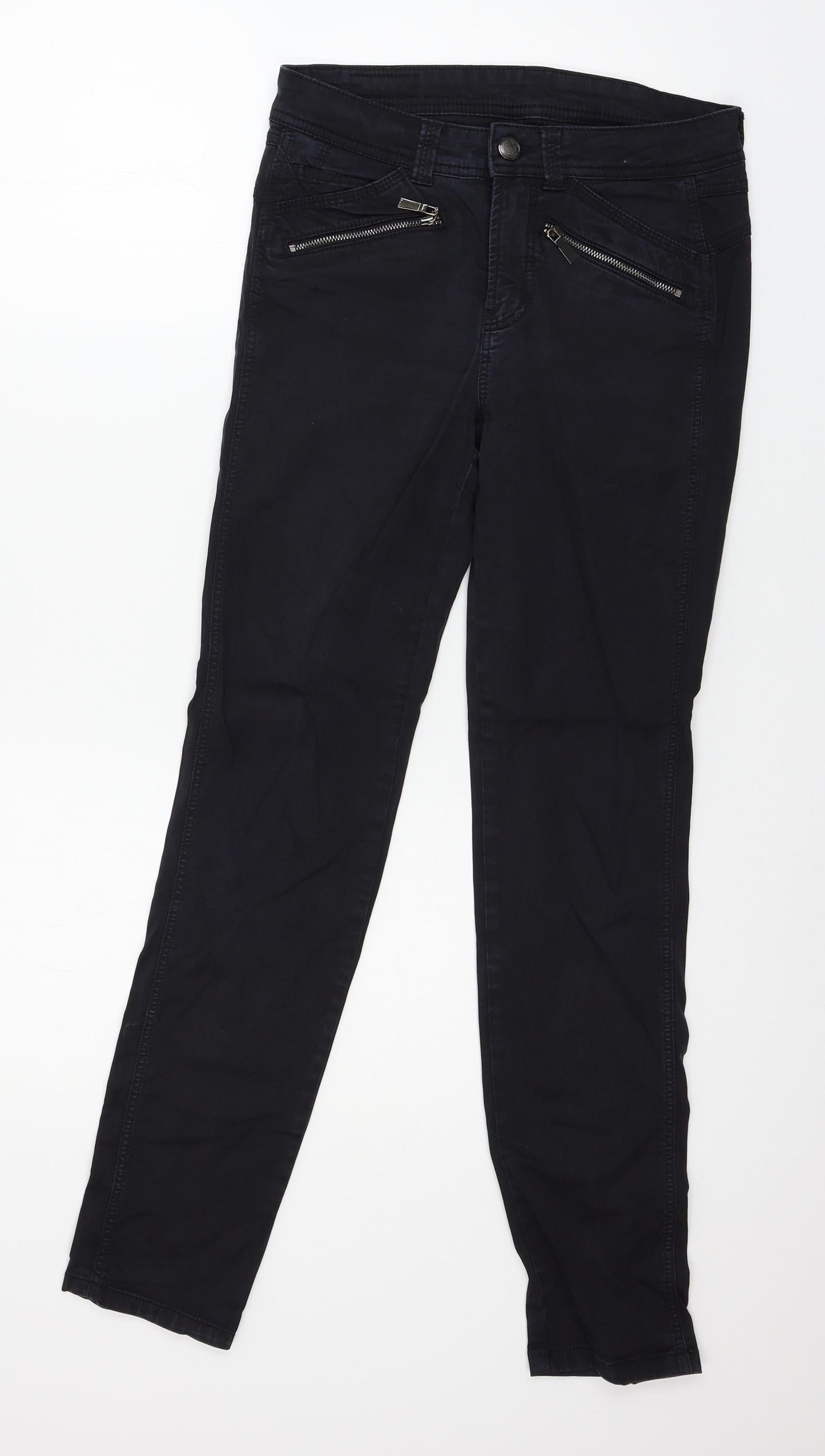 Womens UK Size 28 in St Oliver Regular Fit Skinny Black Jeans