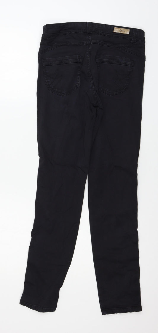 Womens UK Size 28 in St Oliver Regular Fit Skinny Black Jeans