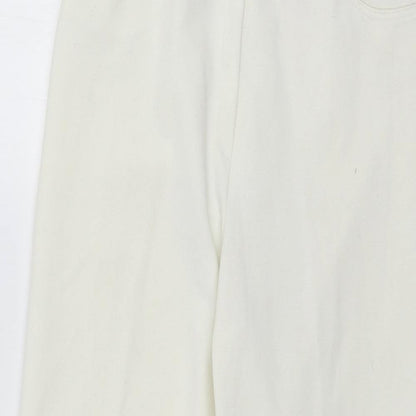 Finn Karelia Womens White   Trousers  Size 16 L30 in