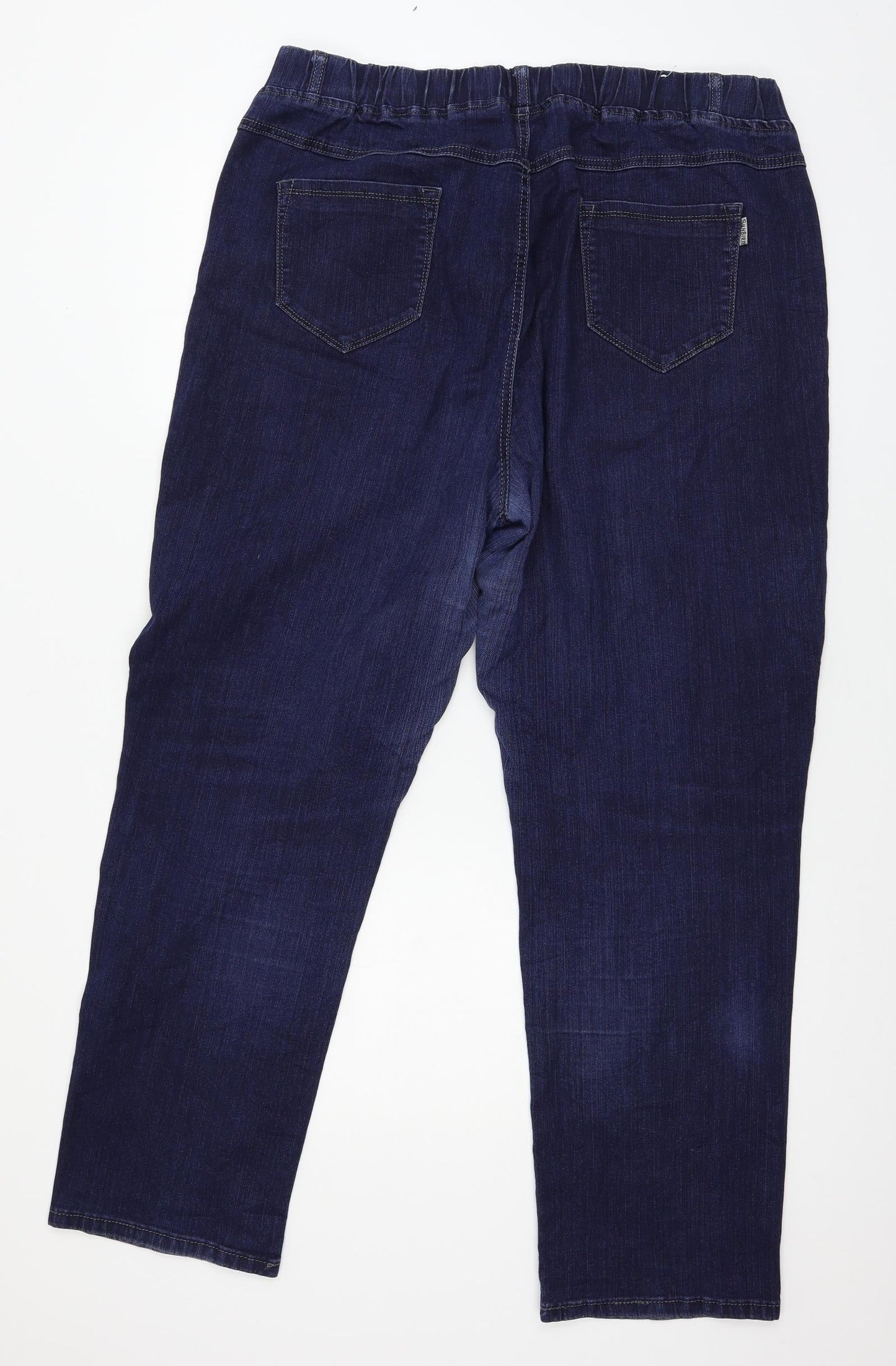 Womens UK Size 14 Sunbird Regular Fit Jegging Blue Jeans