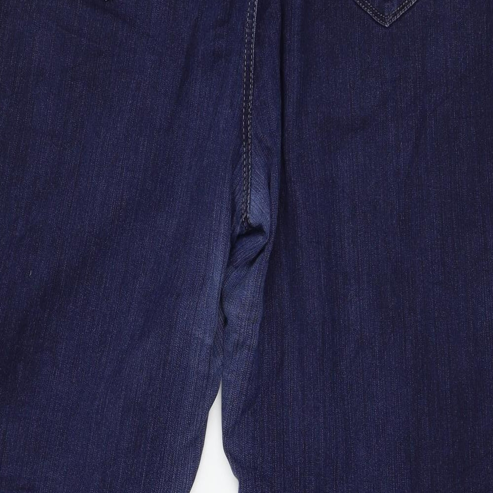 Womens UK Size 14 Sunbird Regular Fit Jegging Blue Jeans