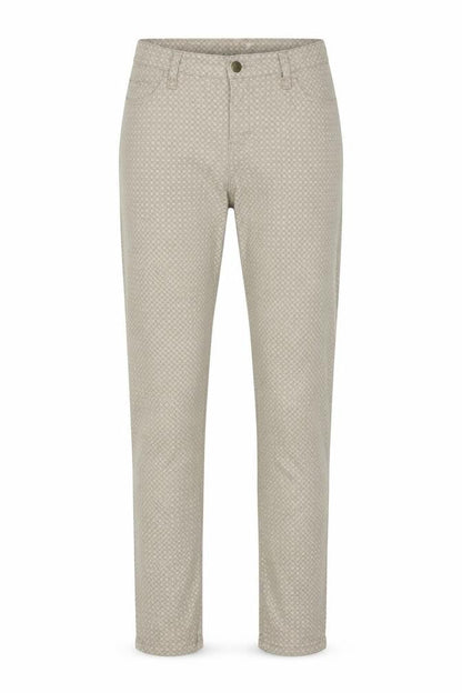 Preworn Womens Green Geometric  Trousers  Size 32 in L28 in