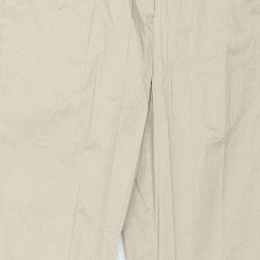 Yessica Womens Beige   Trousers  Size 32 in L29 in