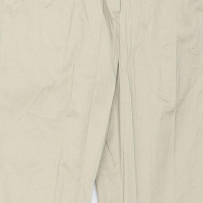 Yessica Womens Beige   Trousers  Size 32 in L29 in