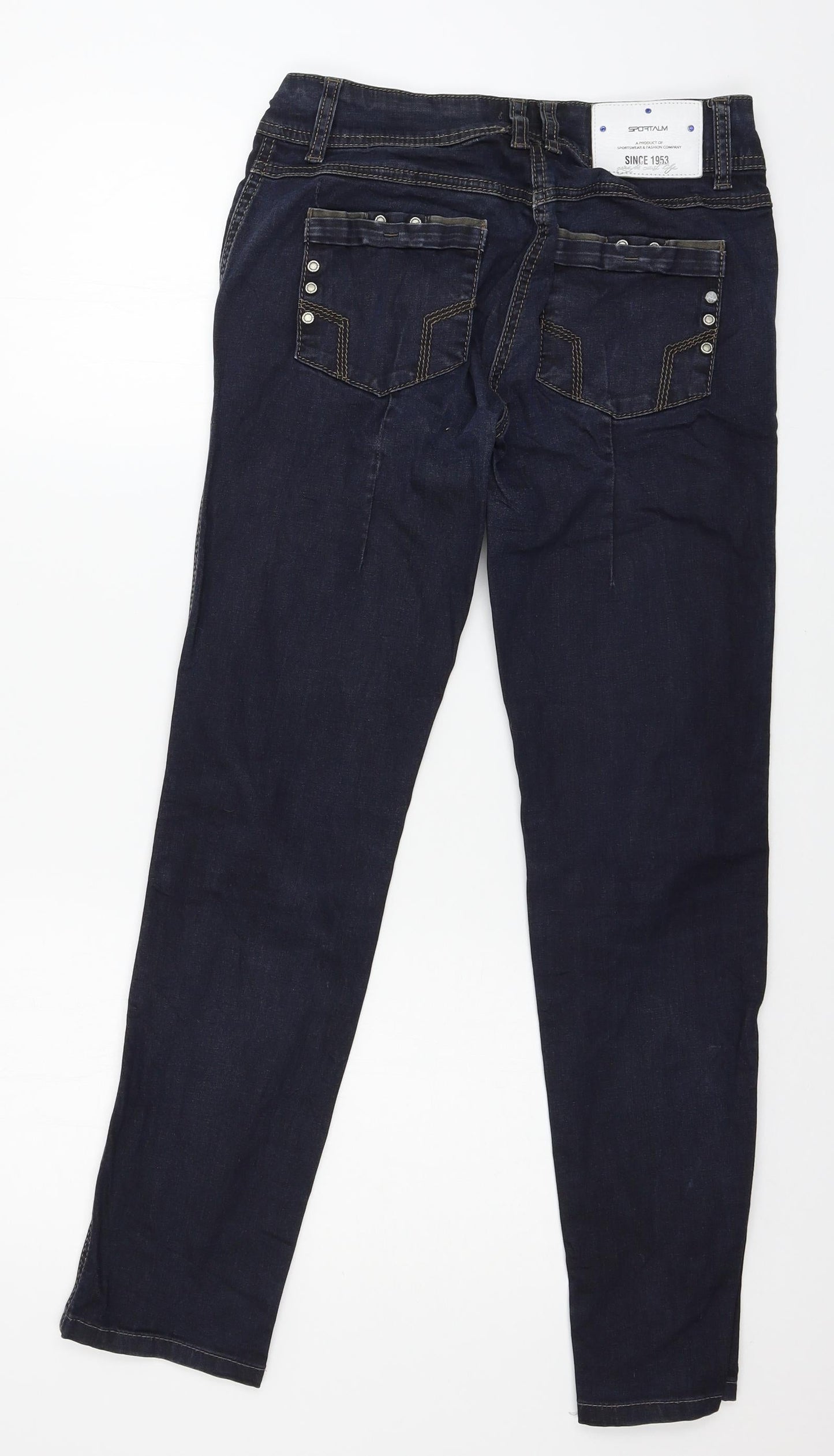 Sportalm Womens Blue  Denim Skinny Jeans Size 6 L28 in