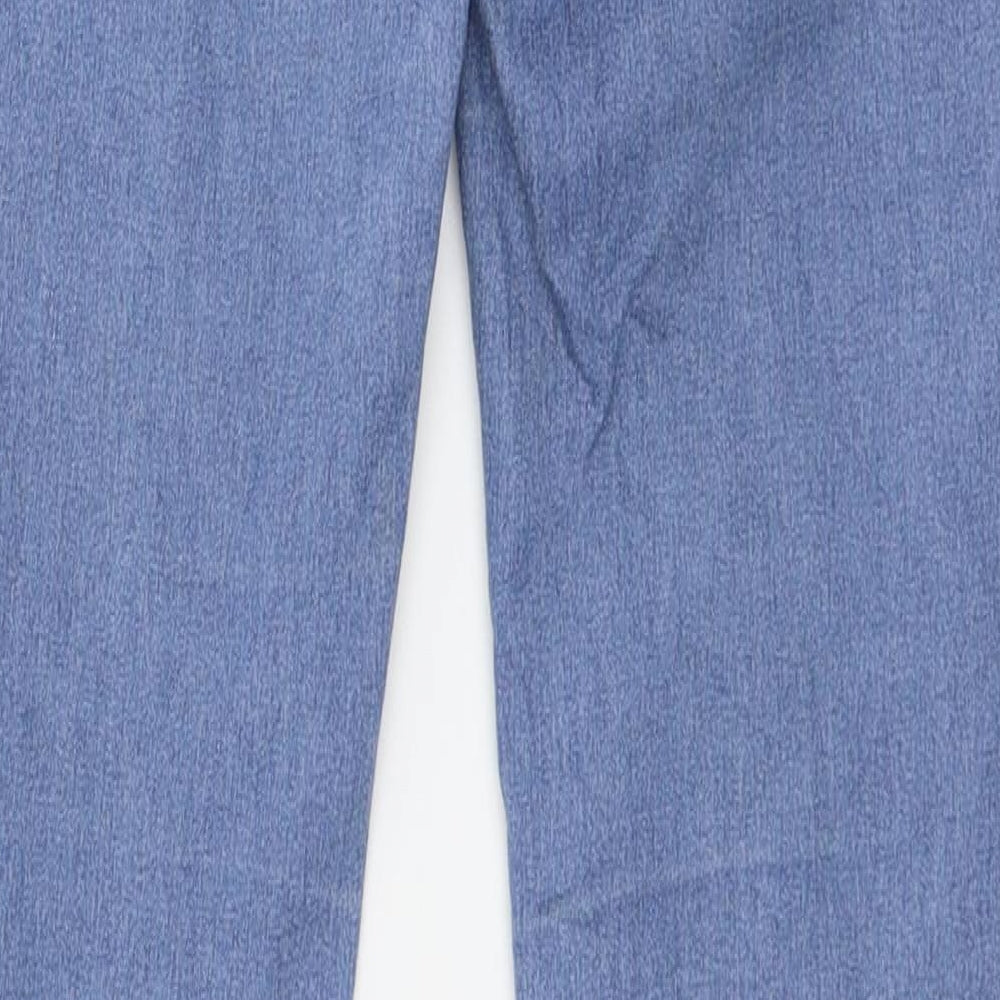 Womens UK Size 8 Sinsay Regular Fit Skinny Blue Jeans
