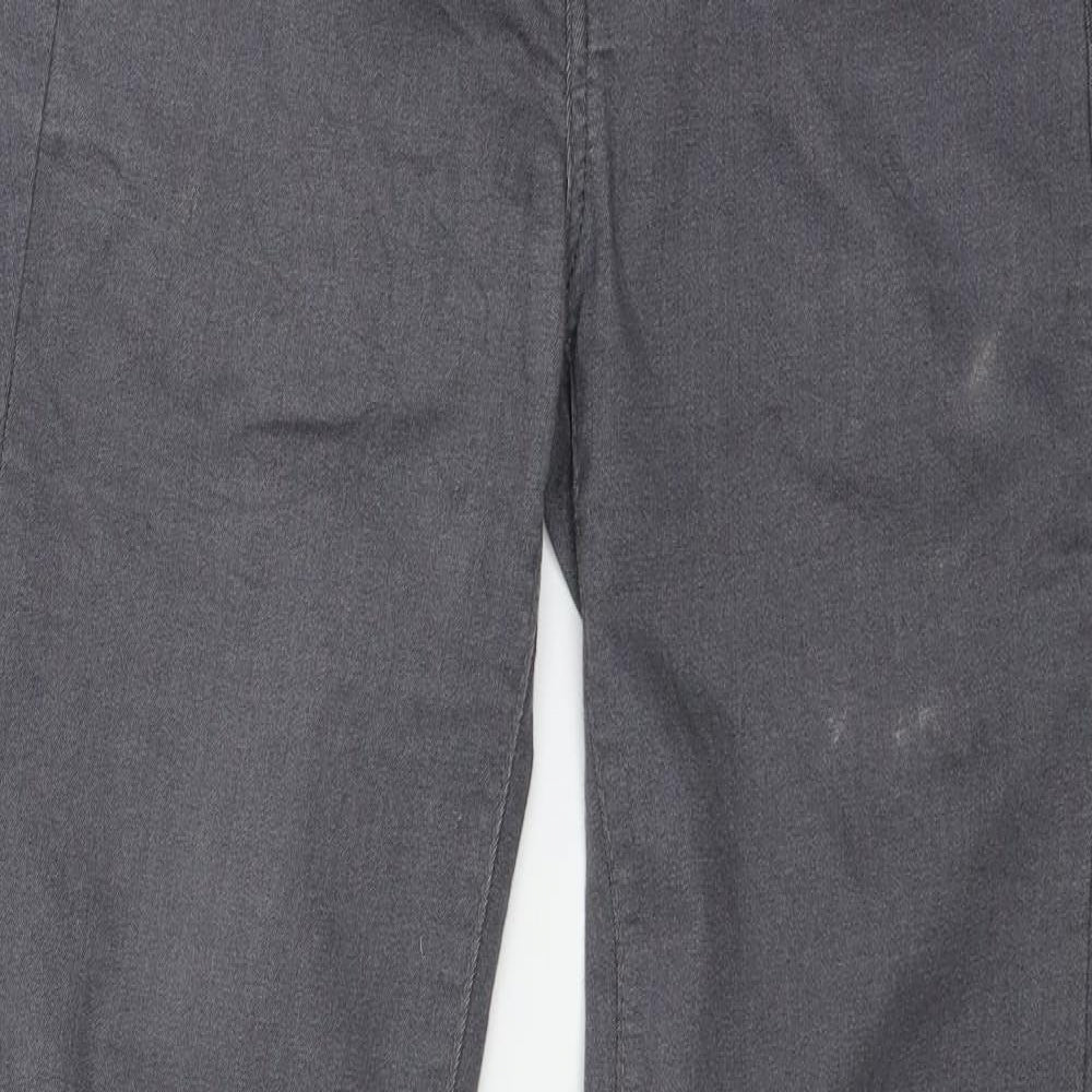 dranella Womens Grey  Denim Skinny Jeans Size 12 L32 in