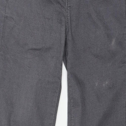 dranella Womens Grey  Denim Skinny Jeans Size 12 L32 in