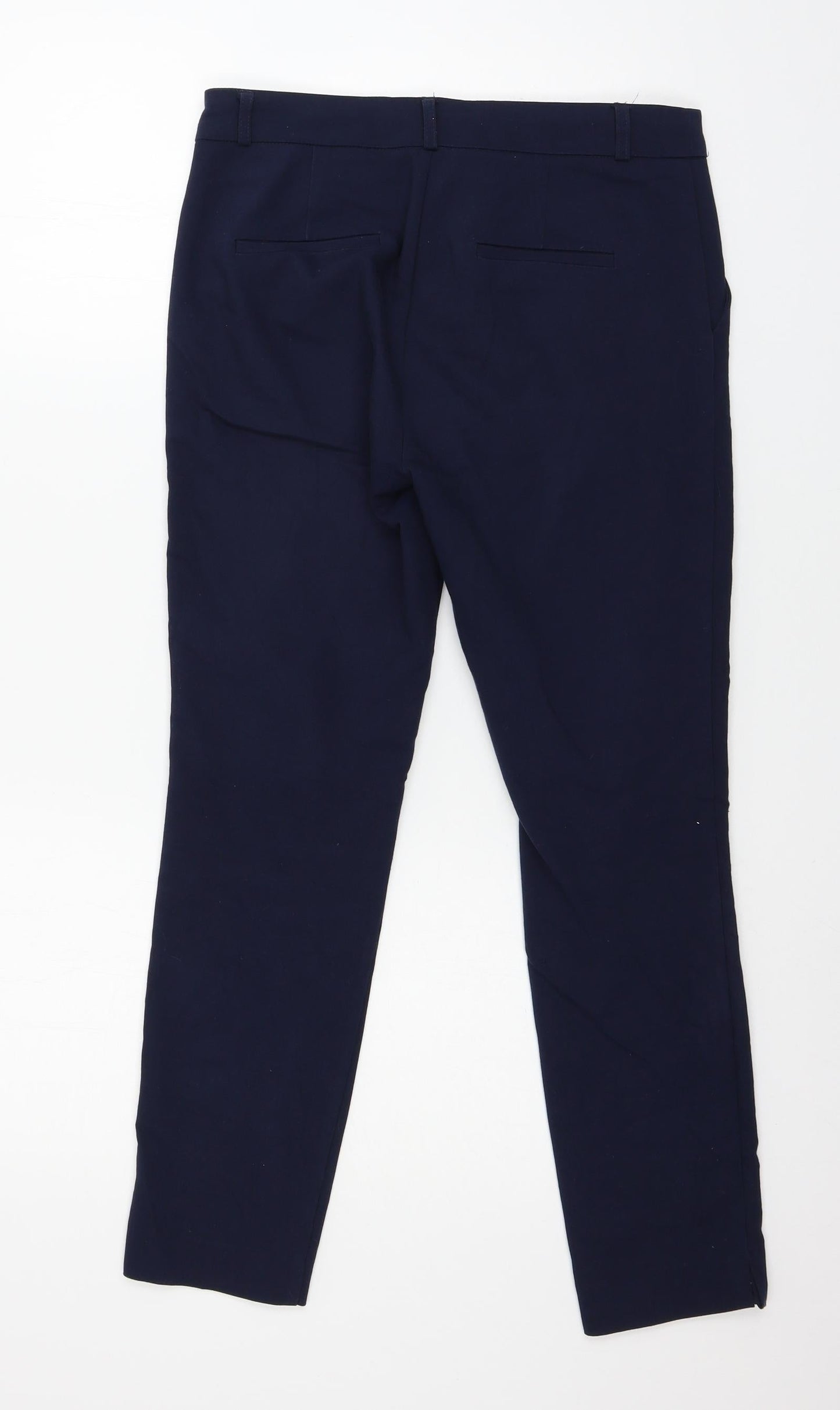 Womens UK Size 6 Stradivarius Regular Fit Snow Pants Blue Trousers