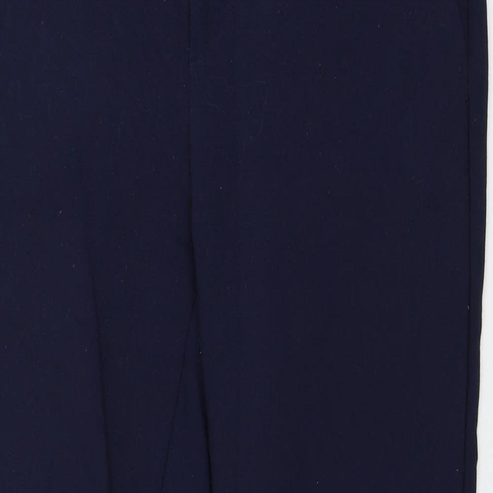 Womens UK Size 6 Stradivarius Regular Fit Snow Pants Blue Trousers