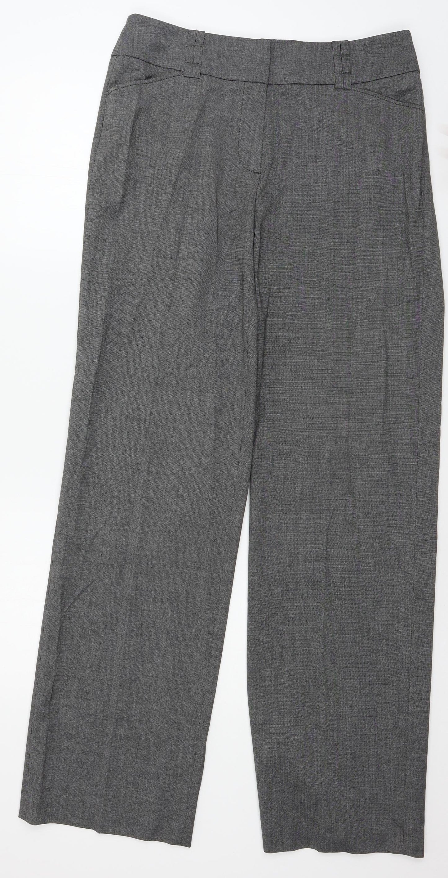 Womens UK Size 30 in Taifun Regular Fit  Grey Trousers