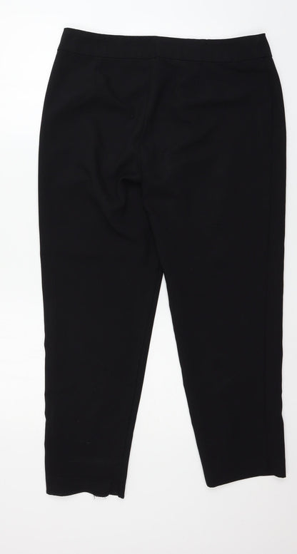 George Womens Black   Trousers  Size 14 L26 in