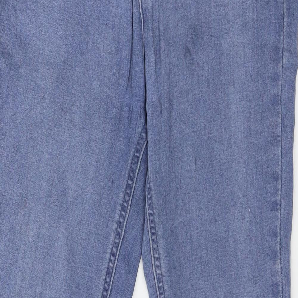 Womens UK Size 10 Goodies Regular Fit Skinny Blue Jeans