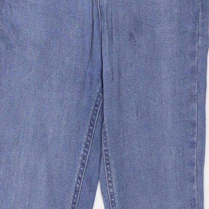 Womens UK Size 10 Goodies Regular Fit Skinny Blue Jeans