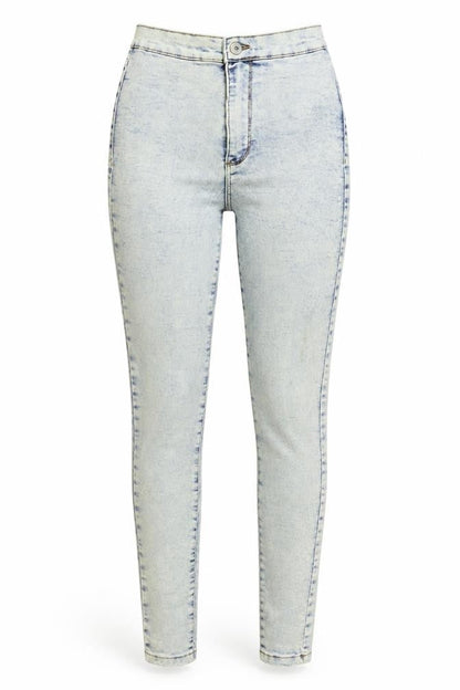 Womens UK Size 6 Denim & Co. Regular Fit Skinny Black Jeans