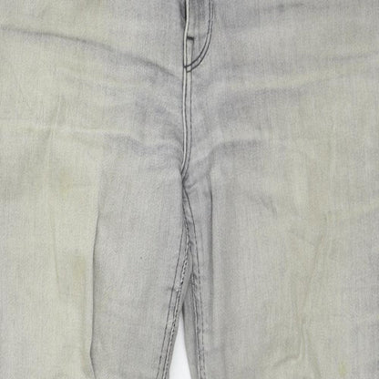Lee Cooper Womens Grey  Denim Skinny Jeans Size 30 in L25 in