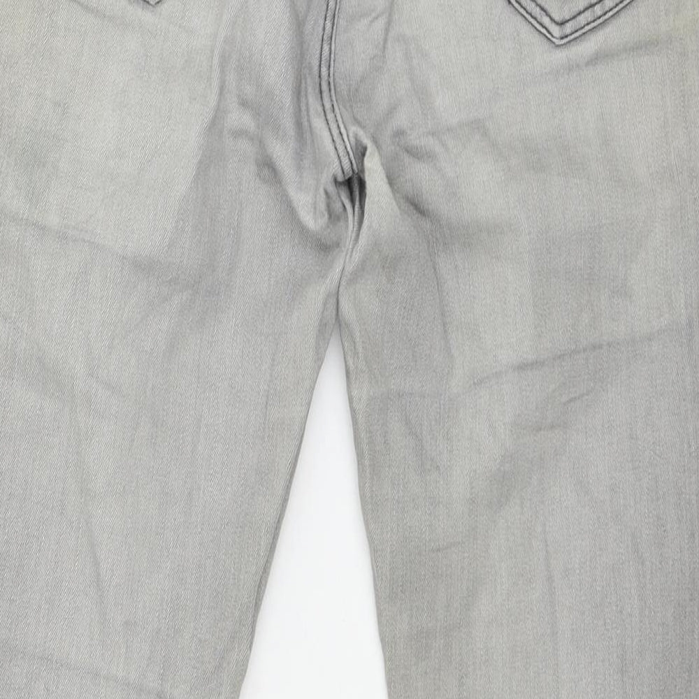 Lee Cooper Womens Grey  Denim Skinny Jeans Size 30 in L25 in