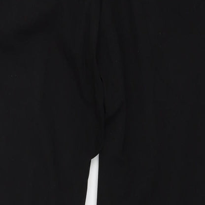 Preworn Womens Black   Trousers  Size 30 in L25 in