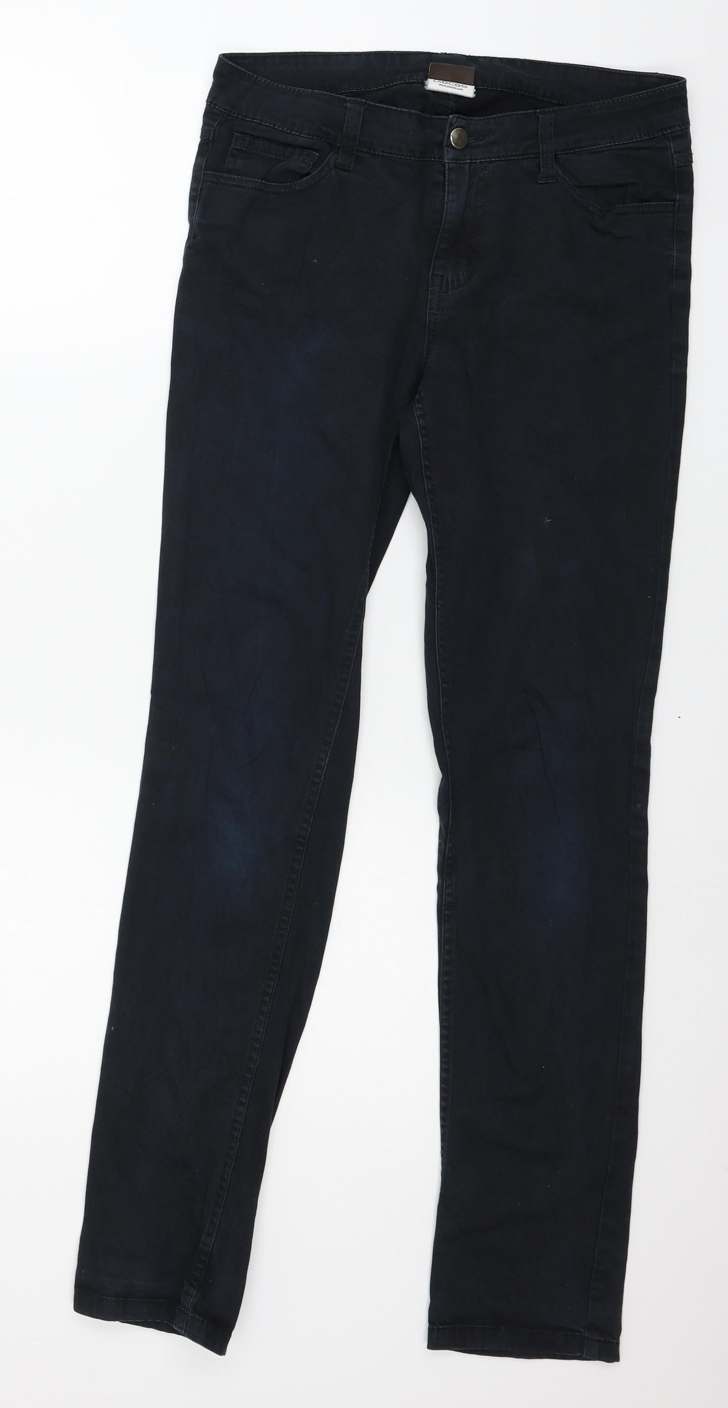 Womens UK Size 30 in Pieces Regular Fit  Black Trousers