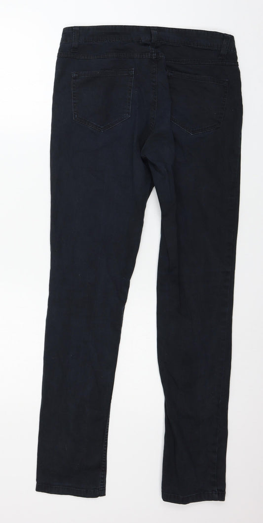 Womens UK Size 30 in Pieces Regular Fit  Black Trousers