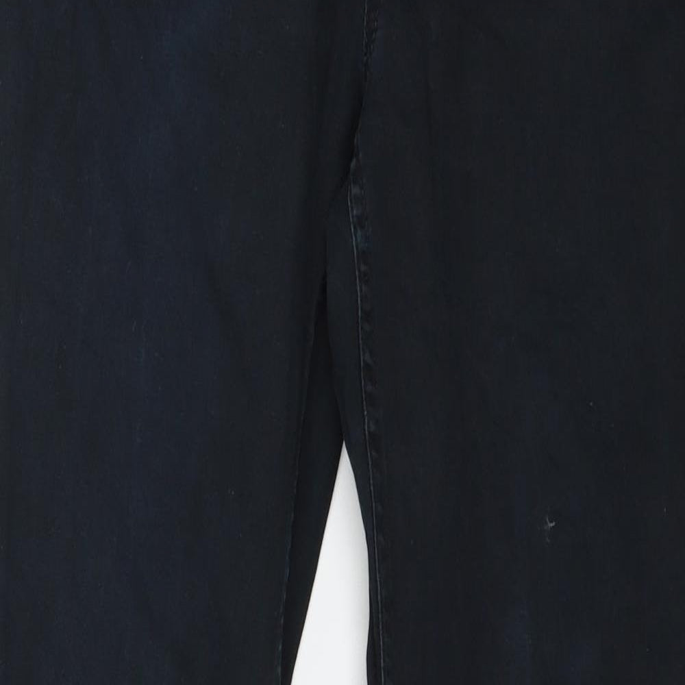 Womens UK Size 30 in Pieces Regular Fit  Black Trousers