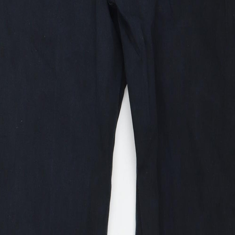 Womens UK Size 30 in Pieces Regular Fit  Black Trousers