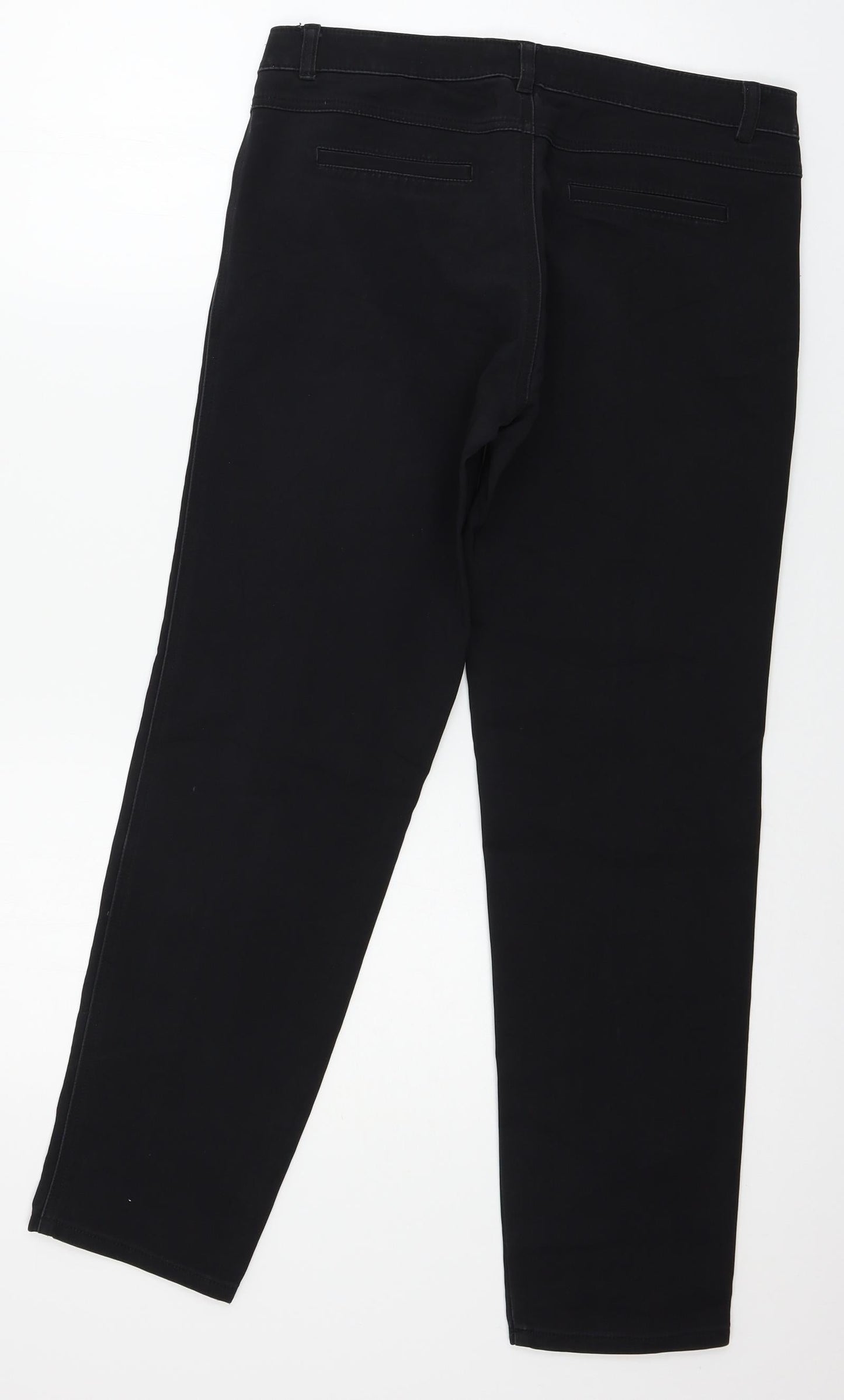 RESERVED Womens Black   Trousers  Size 10 L27 in