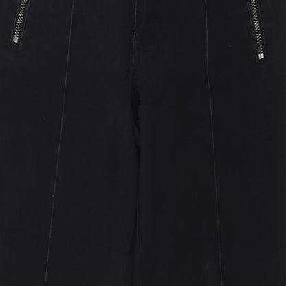 RESERVED Womens Black   Trousers  Size 10 L27 in