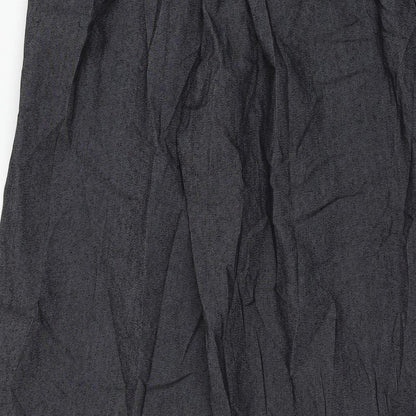 Womens UK Size 26 in Preworn Regular Fit  Grey Trousers