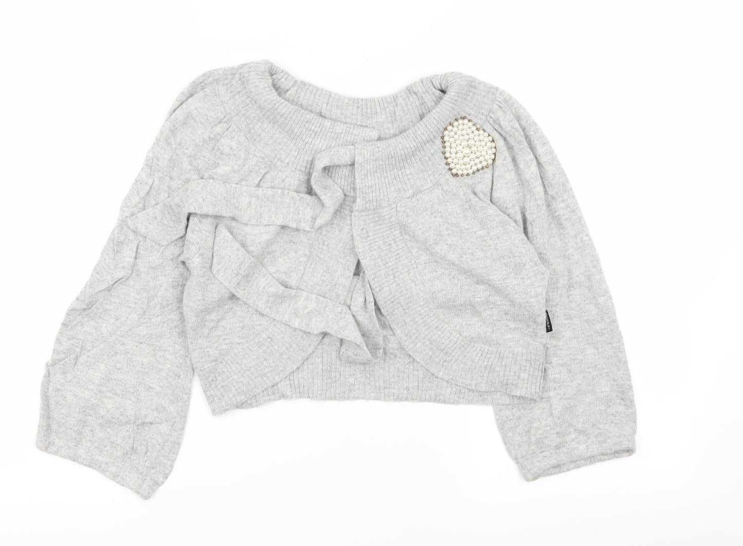 DEPT Womens Grey   Cardigan Jumper Size M