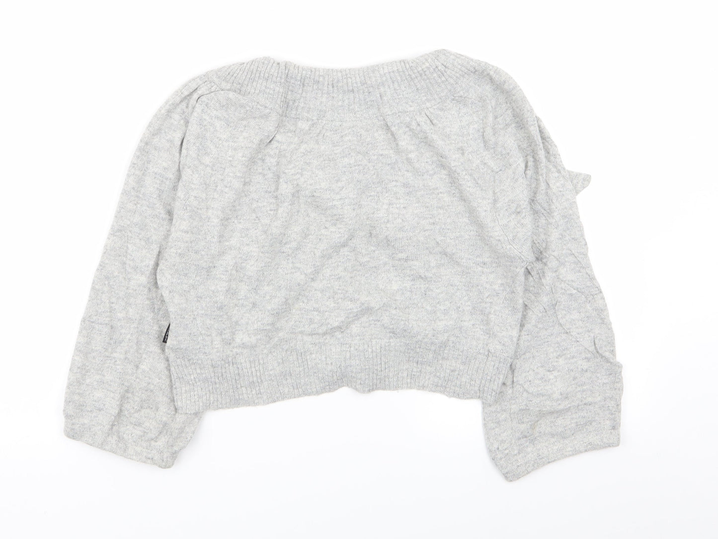 DEPT Womens Grey   Cardigan Jumper Size M
