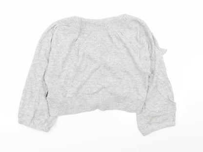 DEPT Womens Grey   Cardigan Jumper Size M
