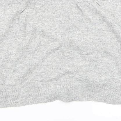 DEPT Womens Grey   Cardigan Jumper Size M