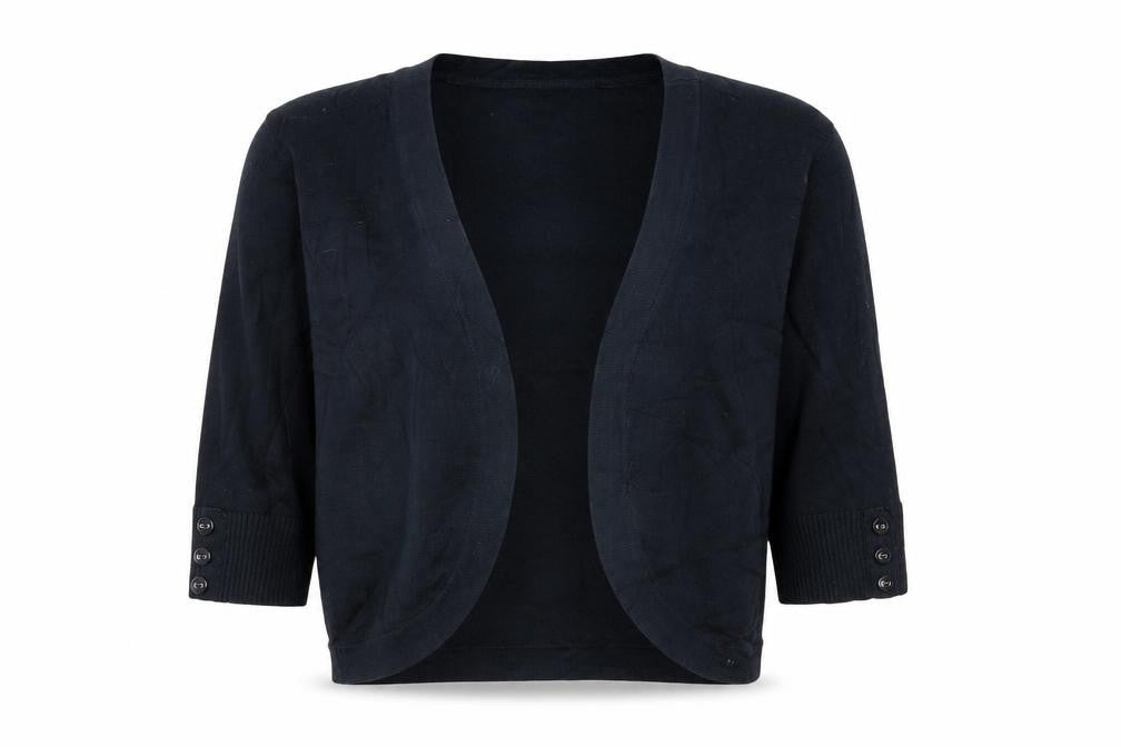Womens UK Size S M&Co Blue Cardigan Jumper
