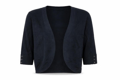 Womens UK Size S M&Co Blue Cardigan Jumper