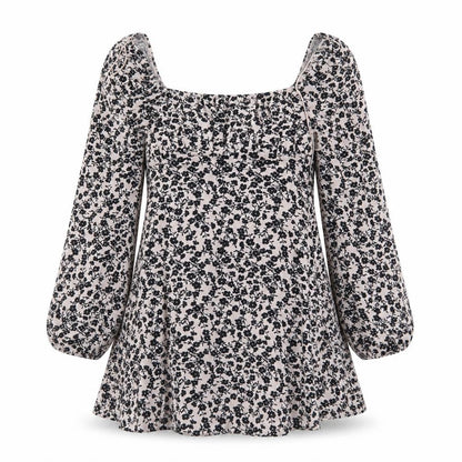 Topshop Womens Multicoloured Floral  Fit & Flare  Size 10