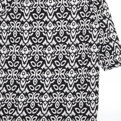 intuition Womens Multicoloured Geometric  T-Shirt Dress  Size 12