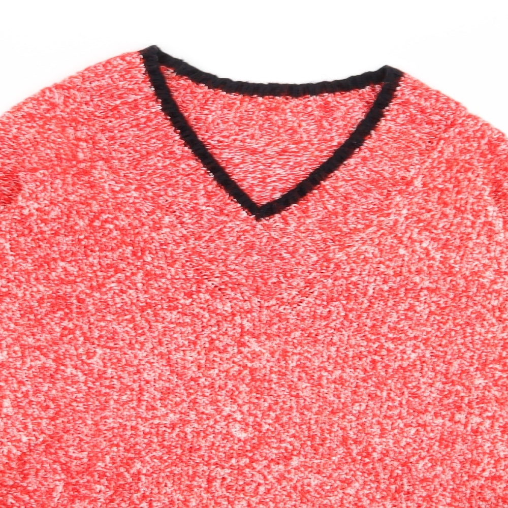 Womens UK Size S M&S Red Pullover Jumper
